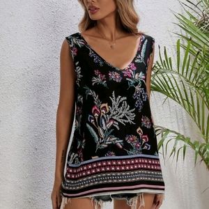 🍉5 for $25* Floral Boho Top